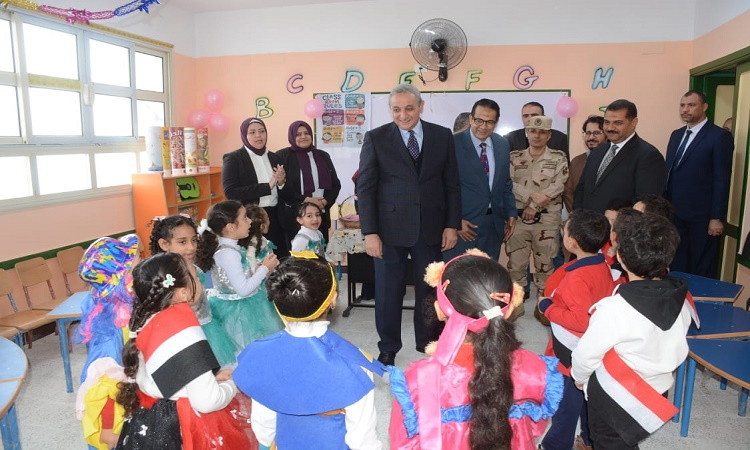 محافظ الغربية يفتتح مدرسة محمد أحمد أغا الابتدائية بالمحلة