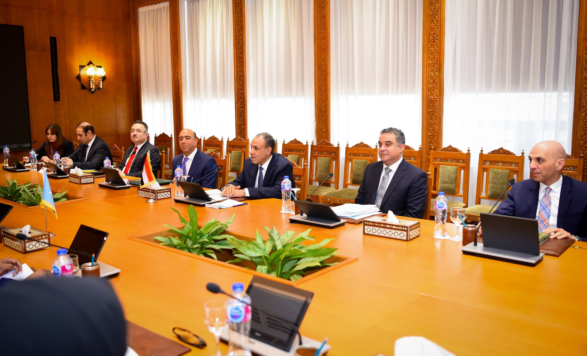 وزير الخارجية ونظيره الصومالي