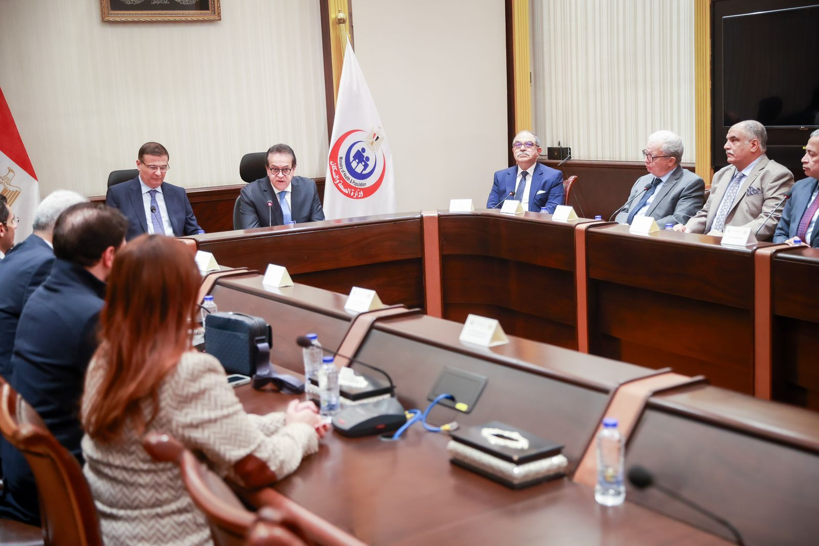 وزيرا الصحة والزراعة