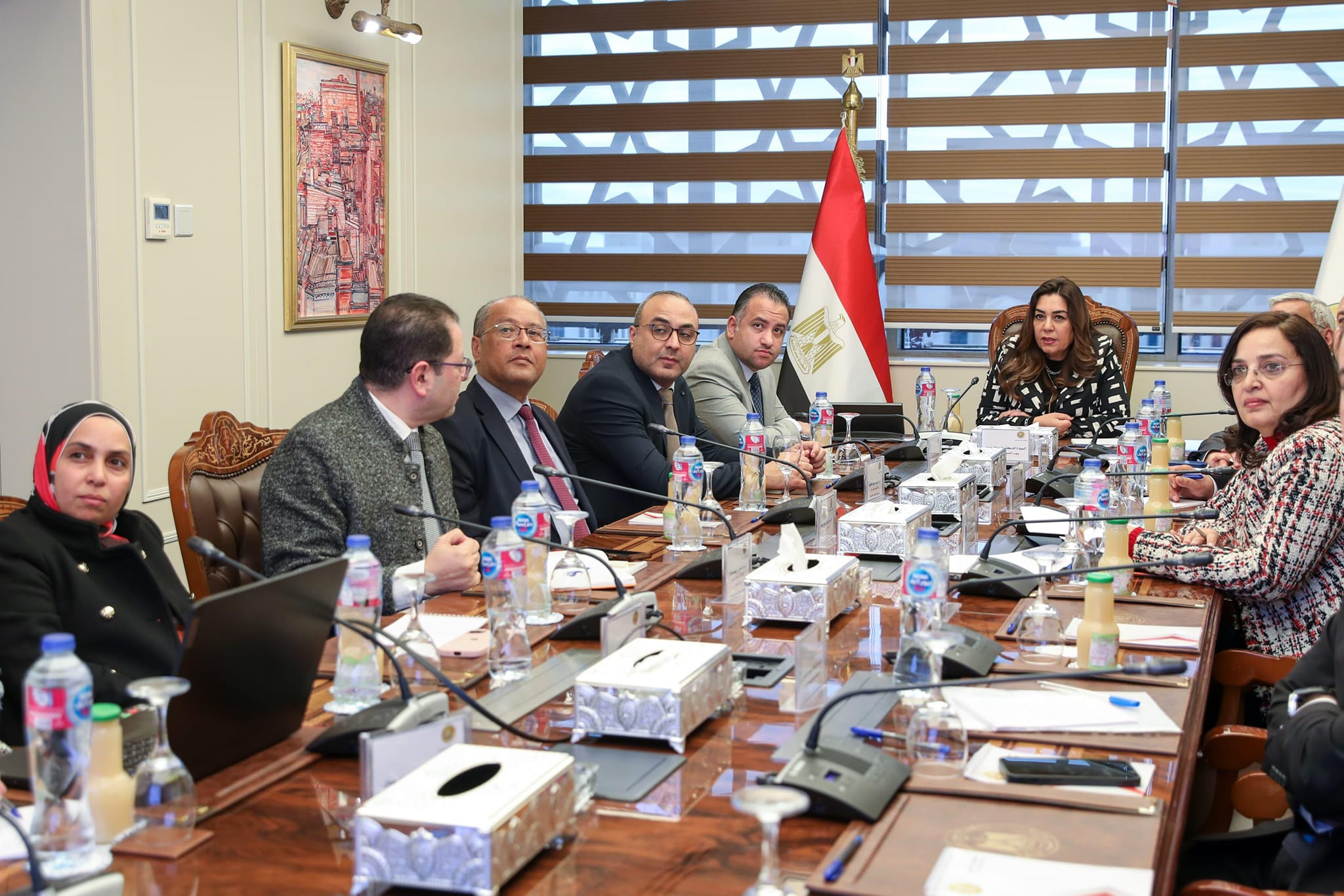 وزيرة التنمية المحلية