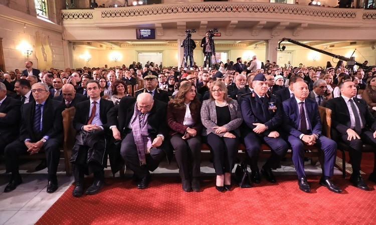 محافظ القاهرة يشهد احتفال الطائفة الإنجيلية بعيد الميلاد