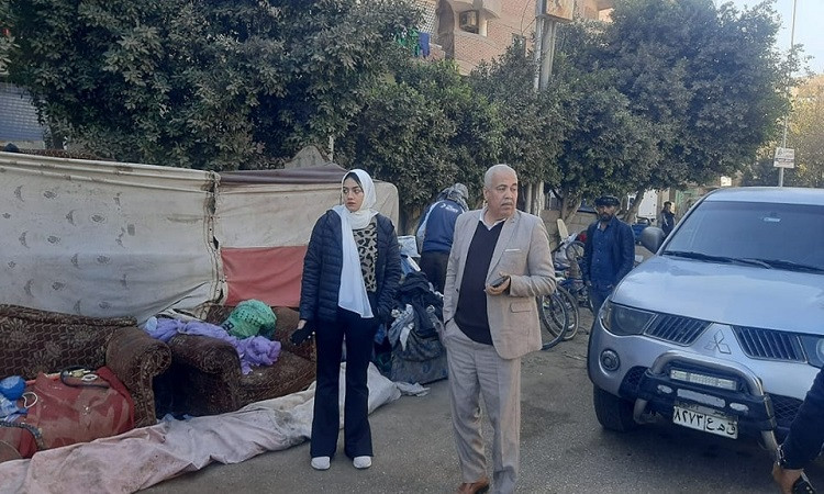 إزالة الإشغالات بمدينة طوخ