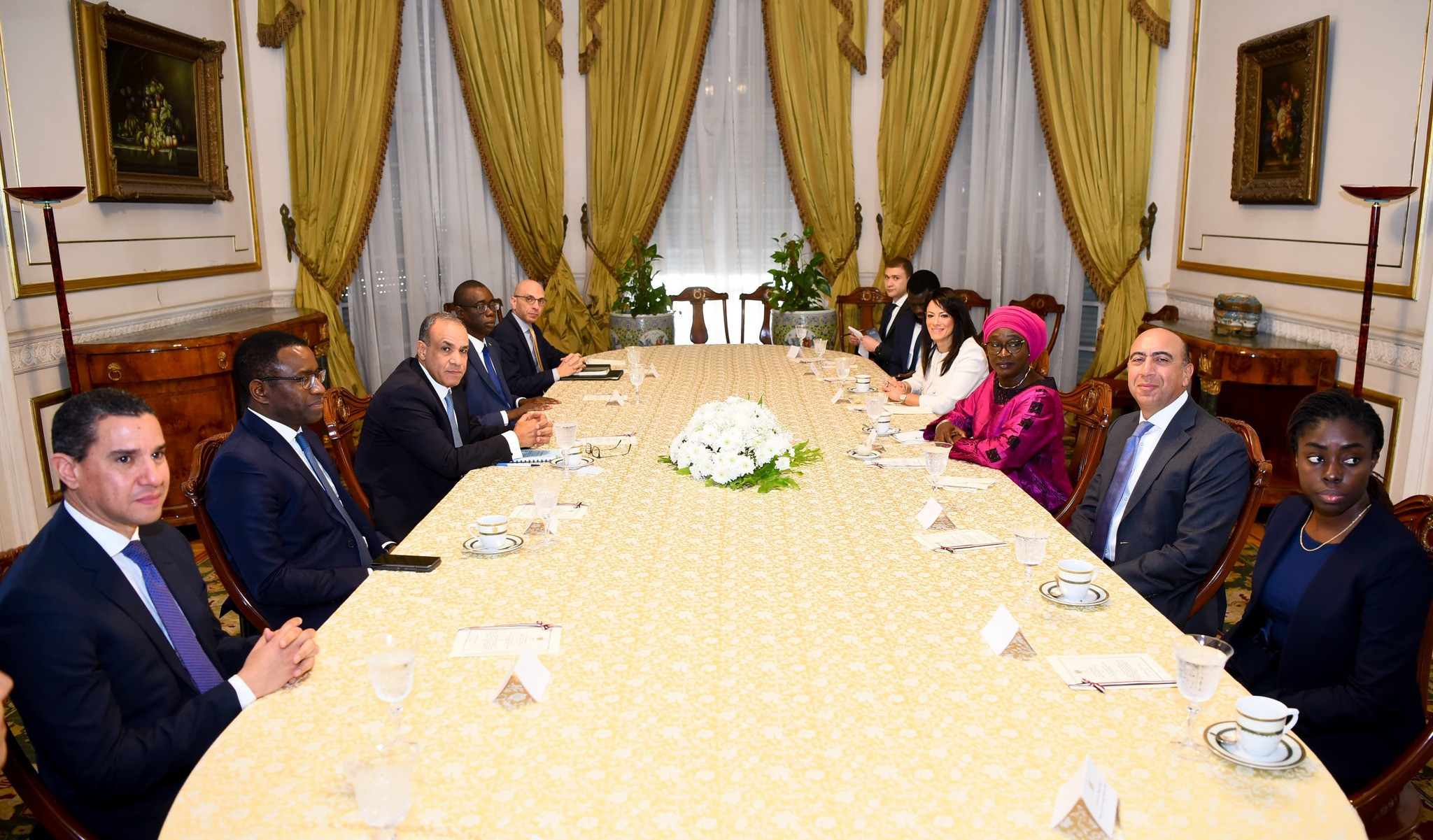 وزيرا خارجية مصر والسنغال