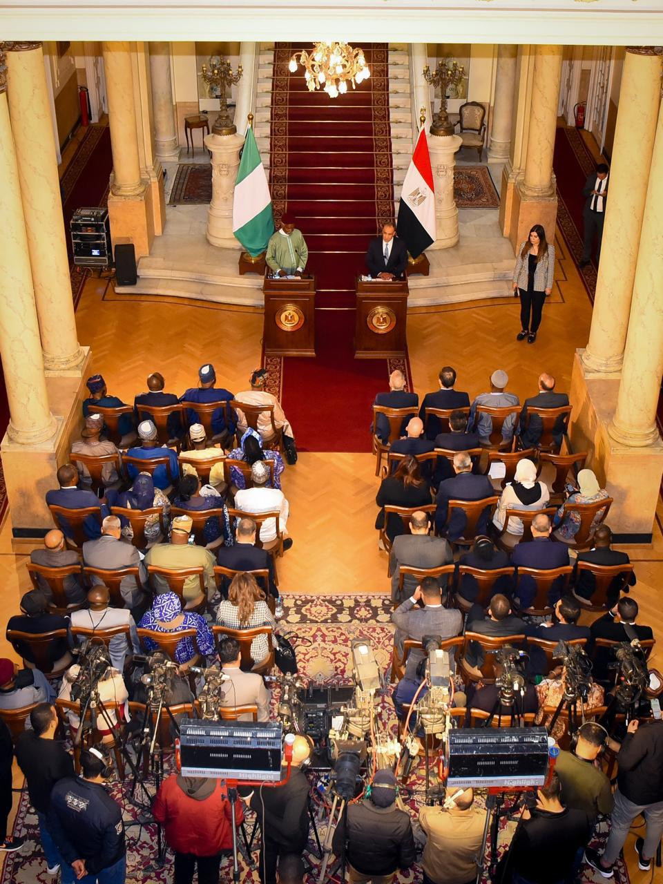 وزيرا خارجية مصر ونيجيريا