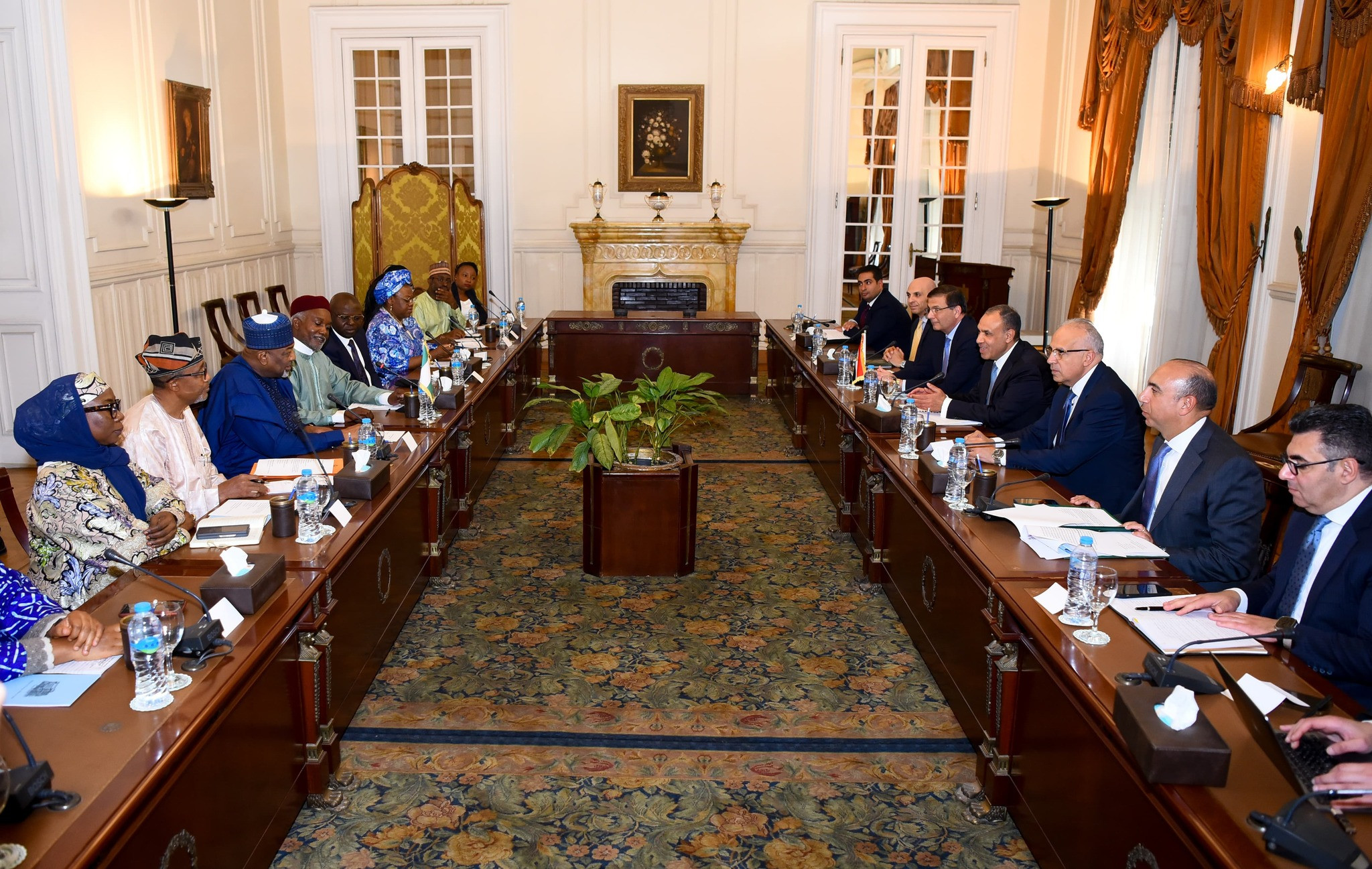 وزيرا خارجية مصر ونيجيريا