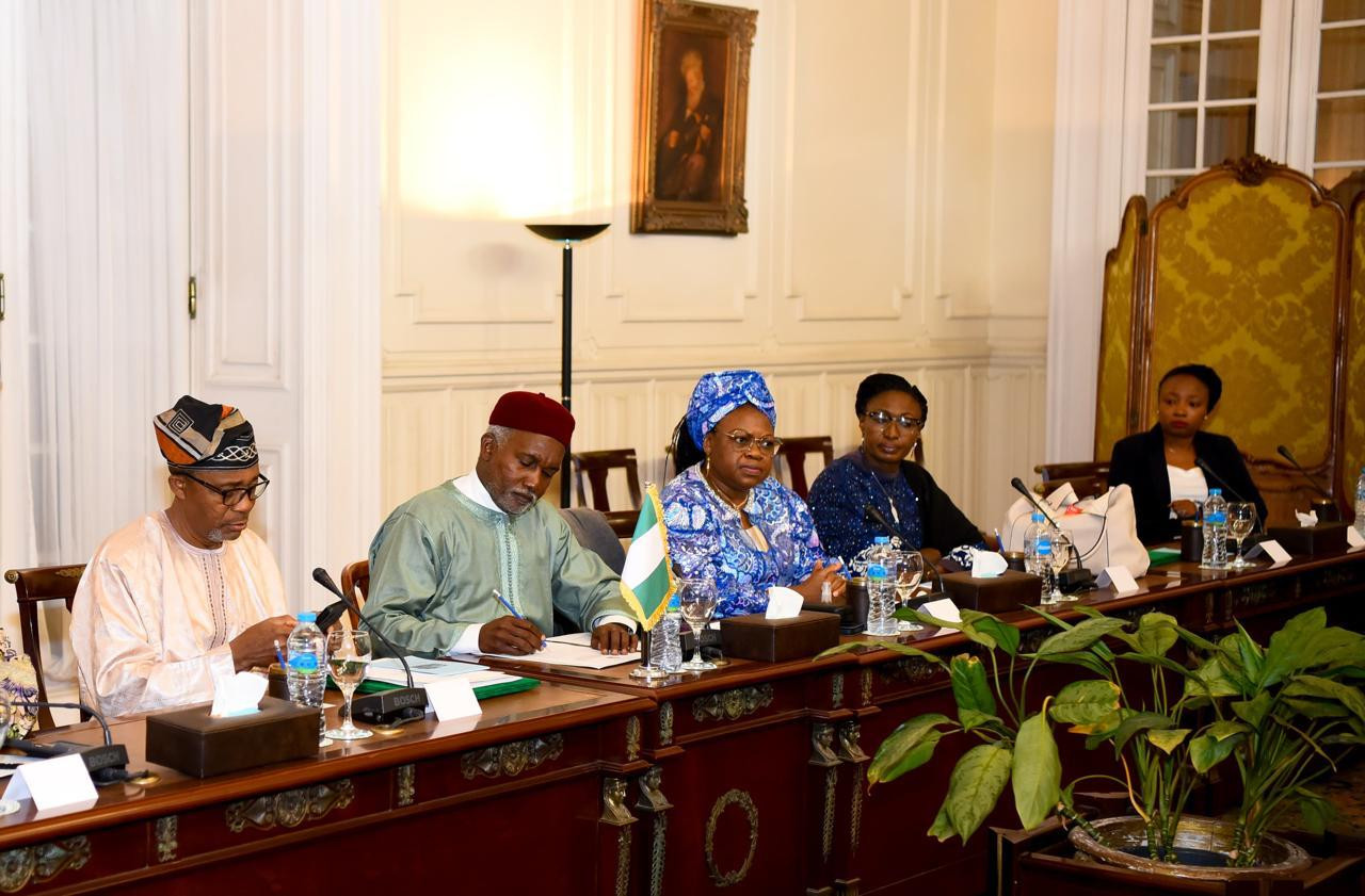 وزيرا خارجية مصر ونيجيريا