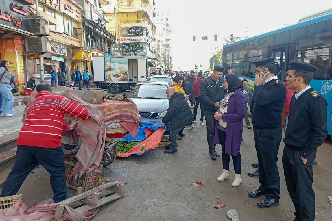 إزالة إشغالات بالأسكندرية