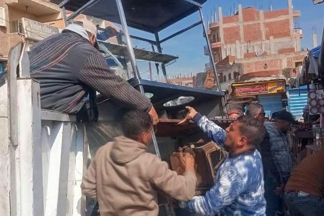 إزالة إشغالات بالأسكندرية