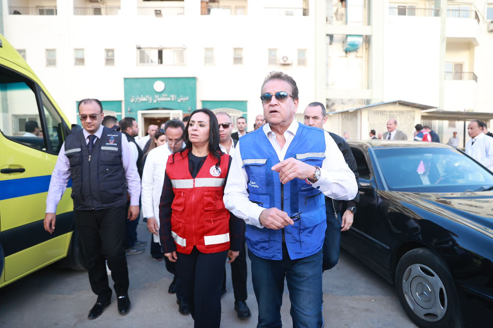 وزيرا الصحة والتضامن