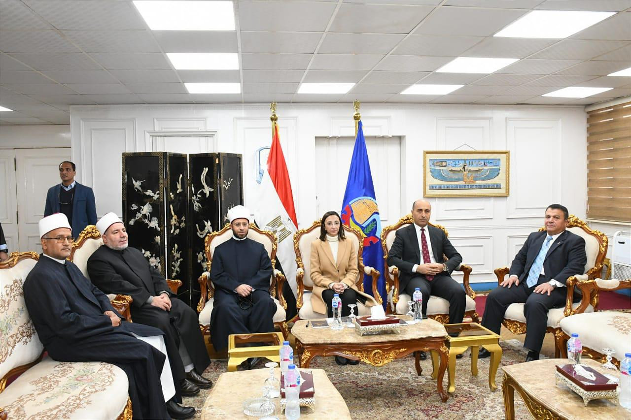 وزير الاوقاف ومحافظ البحيرة