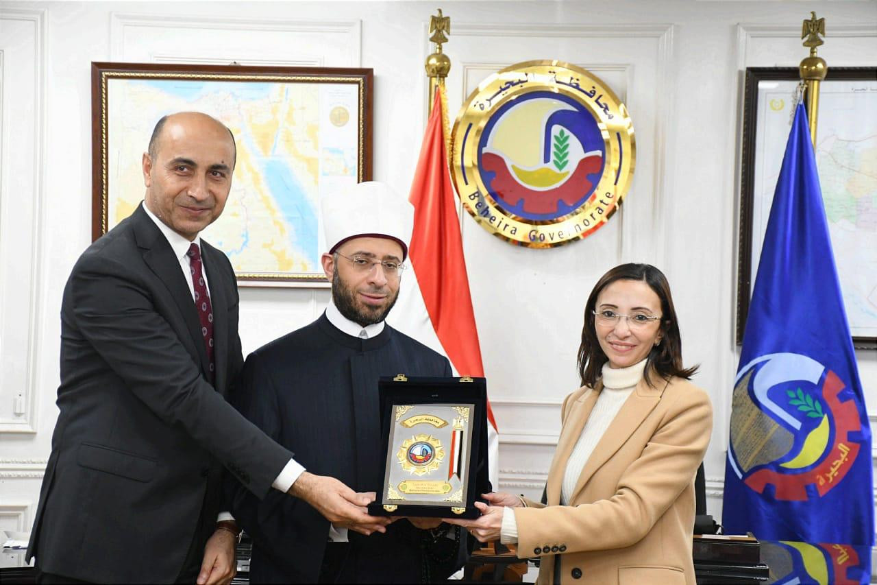 وزير الاوقاف ومحافظ البحيرة