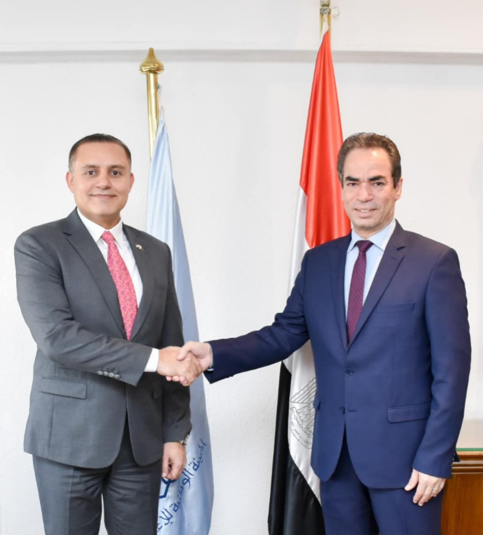 زيارة سفير قطر لمبنى ماسبيرو