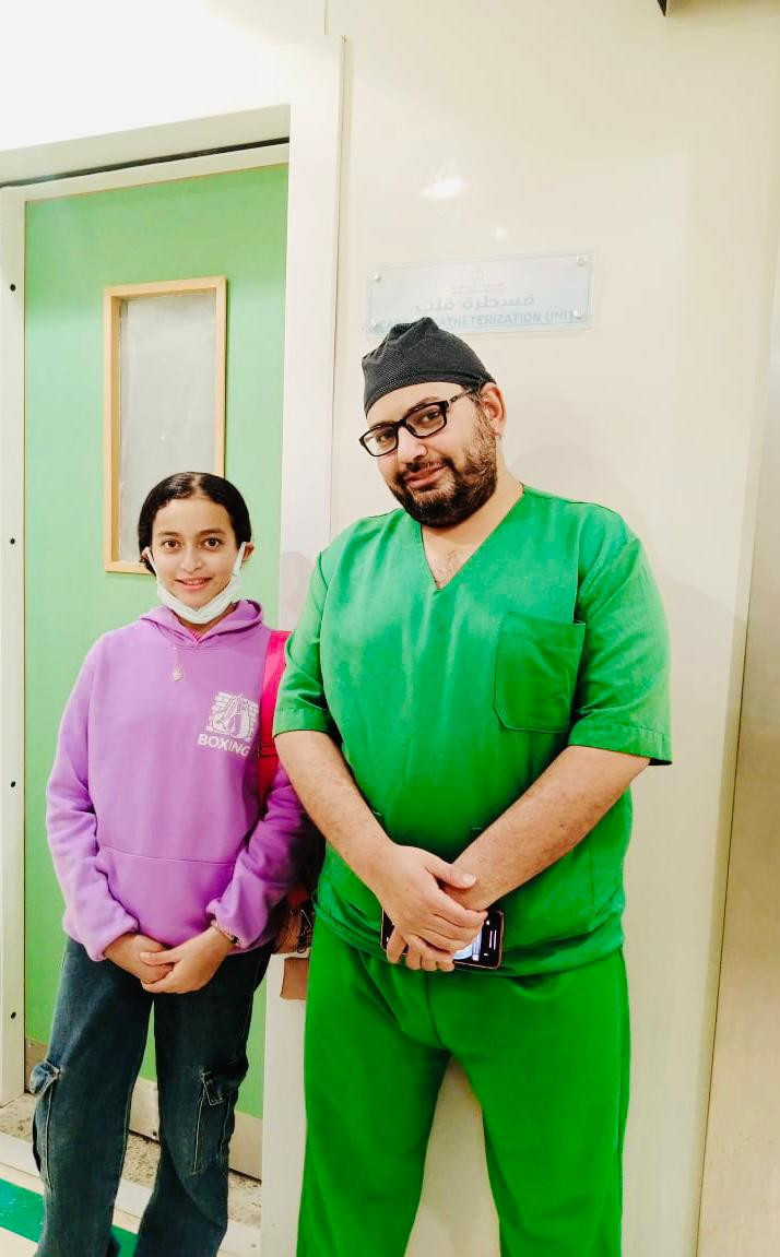 توسيع شريان كلوي