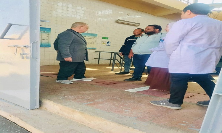 رئيس شركة مياه القليوبية يتفقد محطة معالجة الصرف الصحي بقها