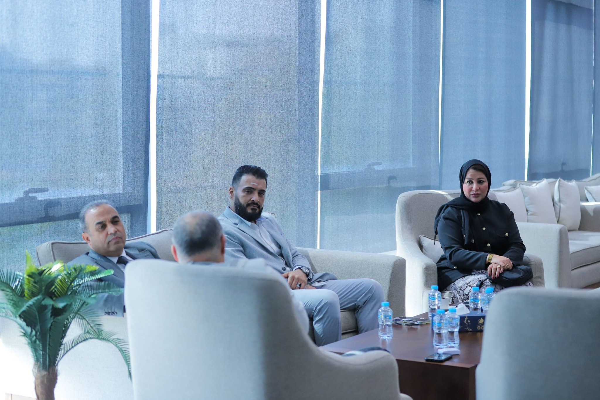 أبو ريدة ورئيس الاتحاد الليبي