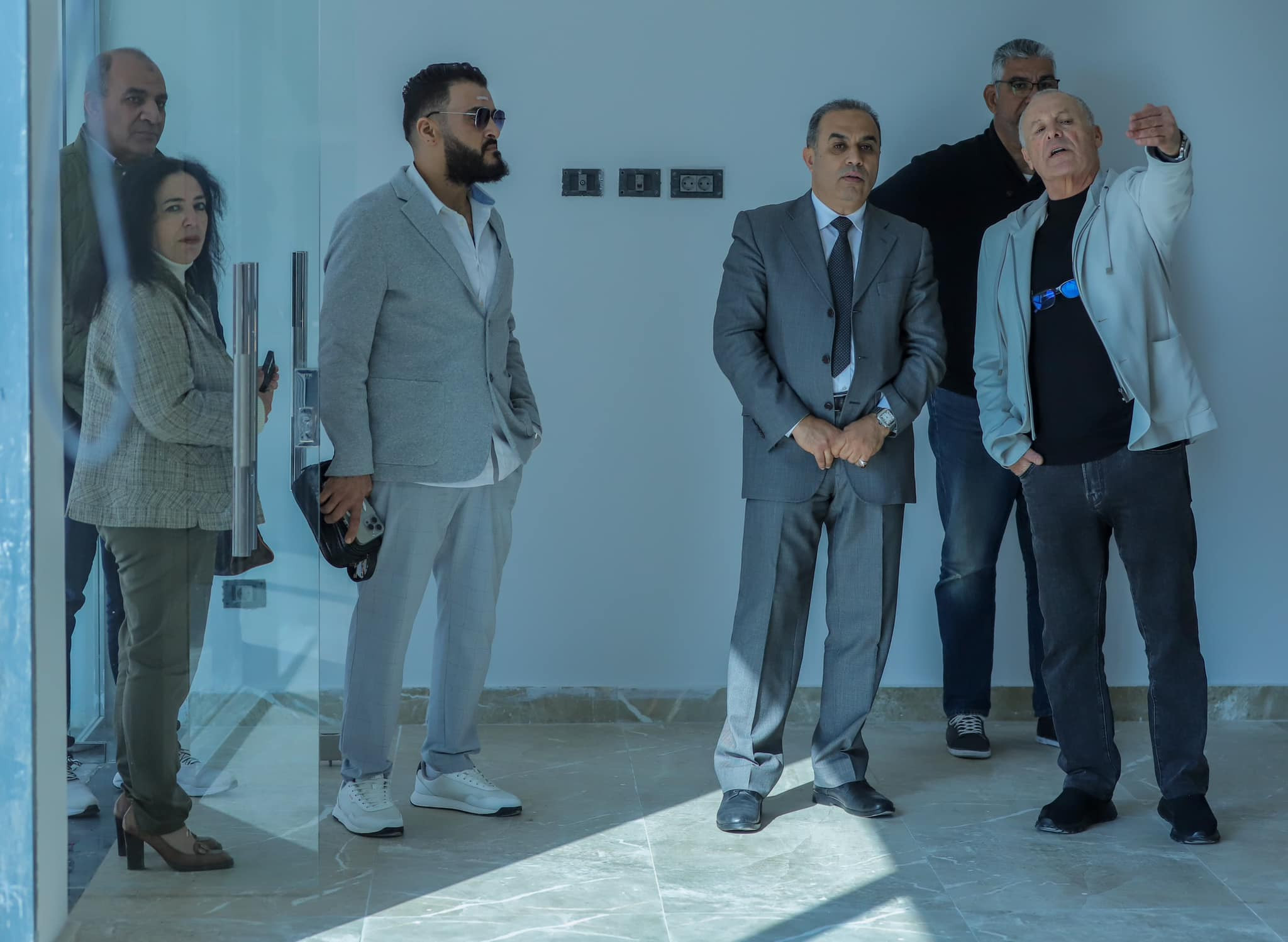 ابو ريدة ورئيس اتحاد الكرة الليبي