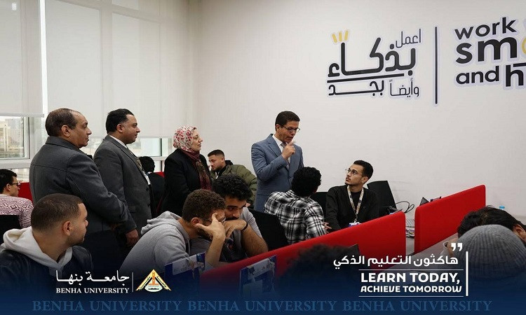 رئيس جامعة بنها يفتتح فعاليات 
