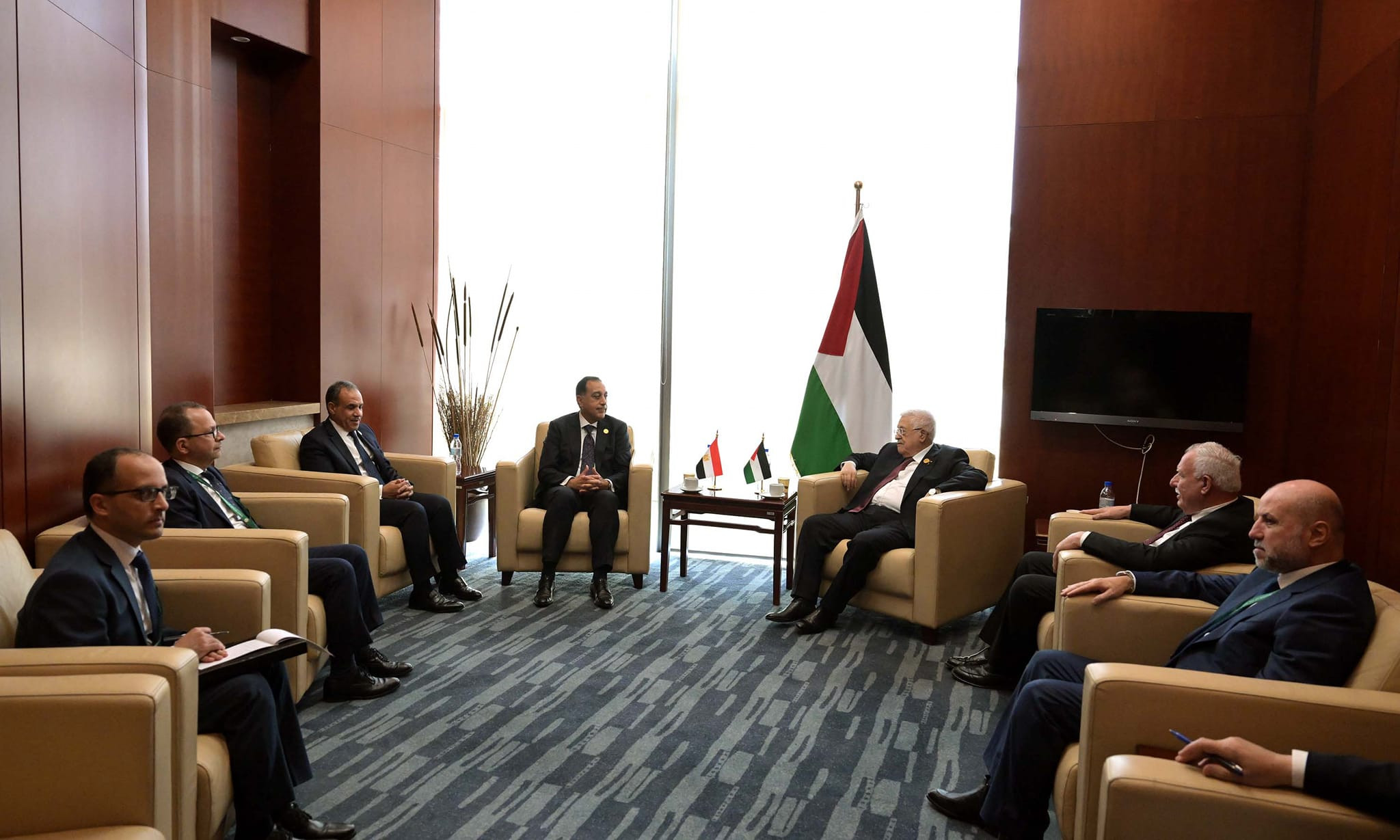 رئيس الوزراء والرئيس الفلسطيني