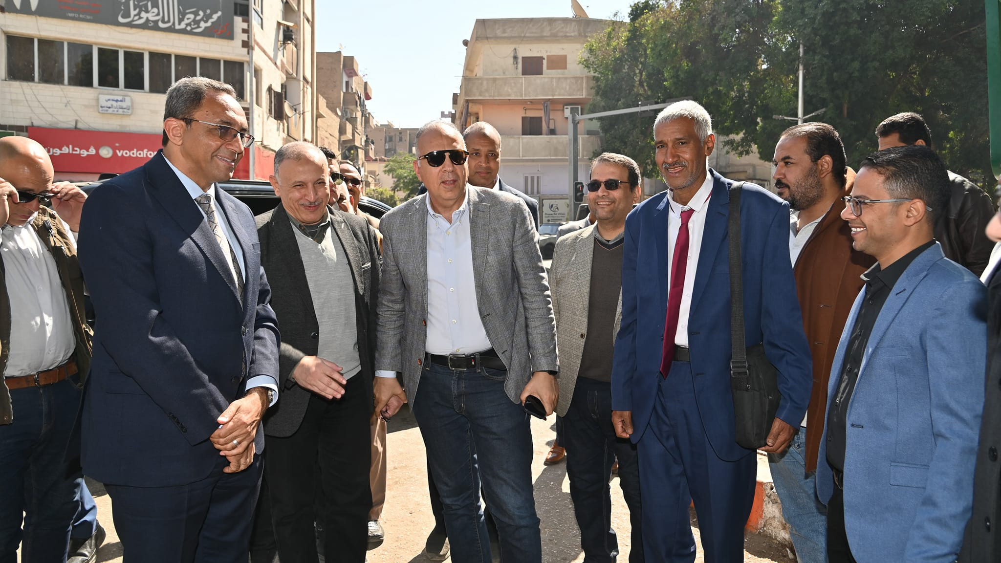 وزير الري ومحافظ قنا