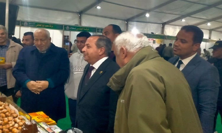 محافظ بورسعيد يتفقد معارض 