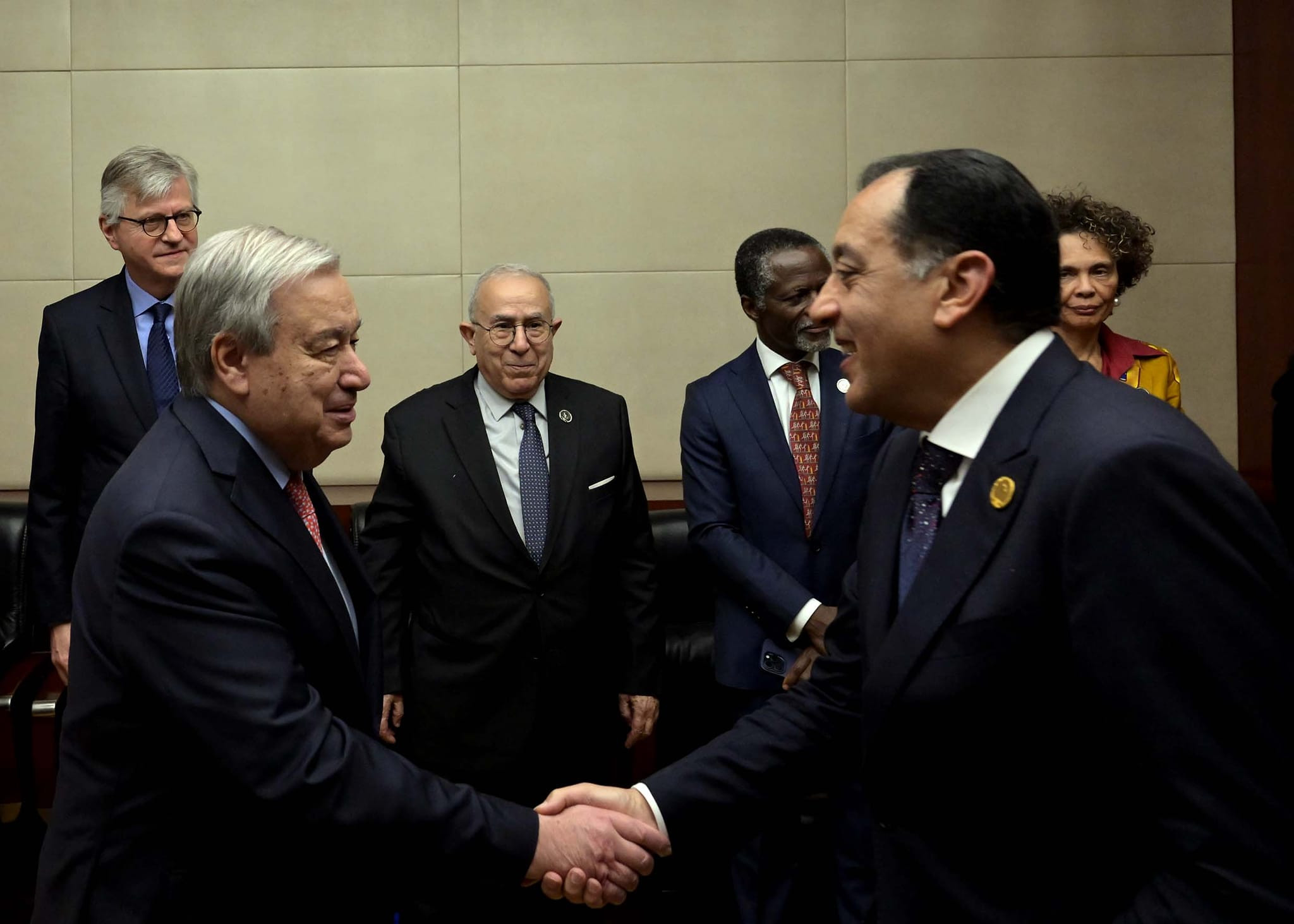 رئيس الوزراء وأنطونيو جوتيريش