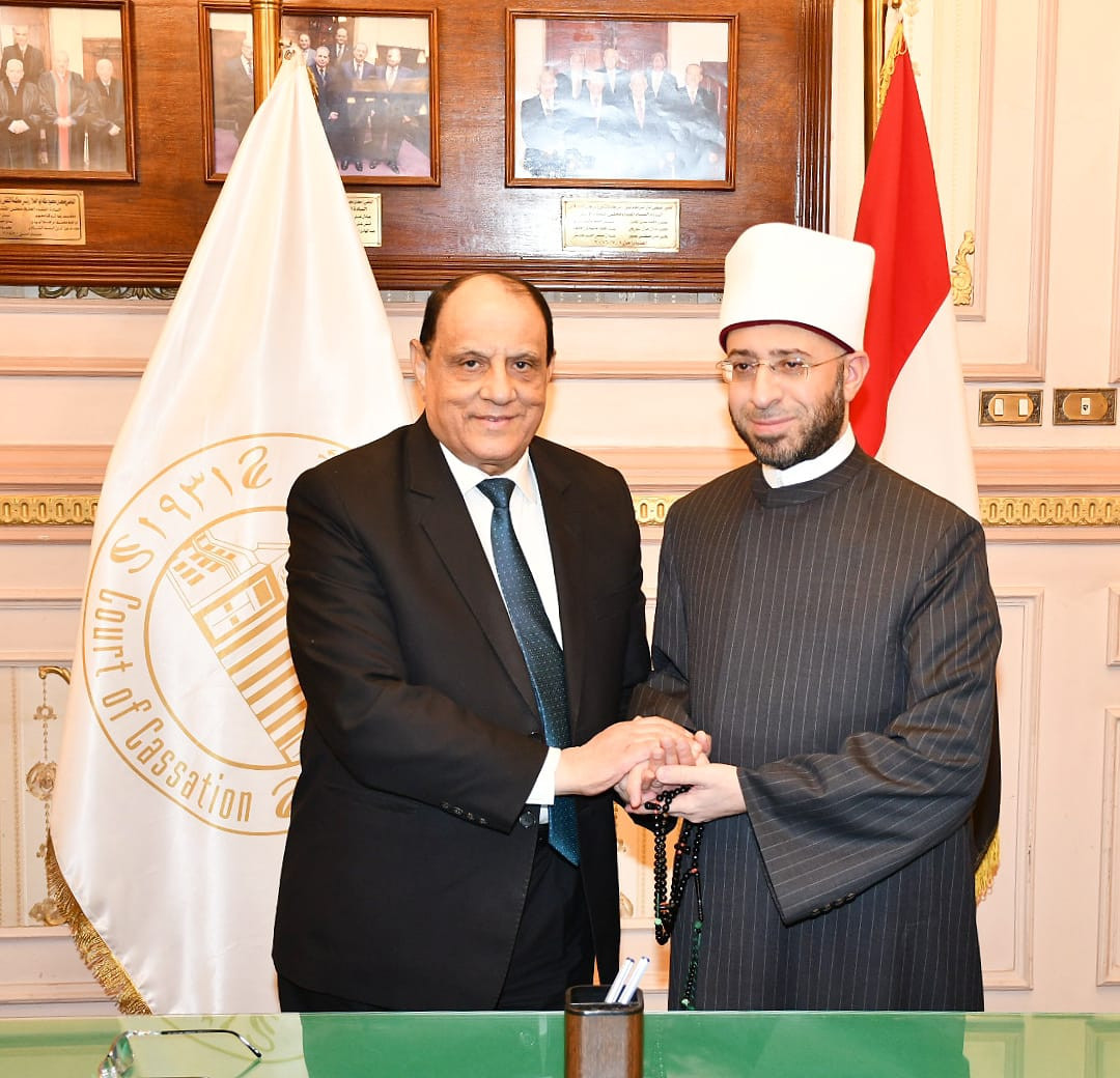 وزير الأوقاف ورئيس محكمة النقض