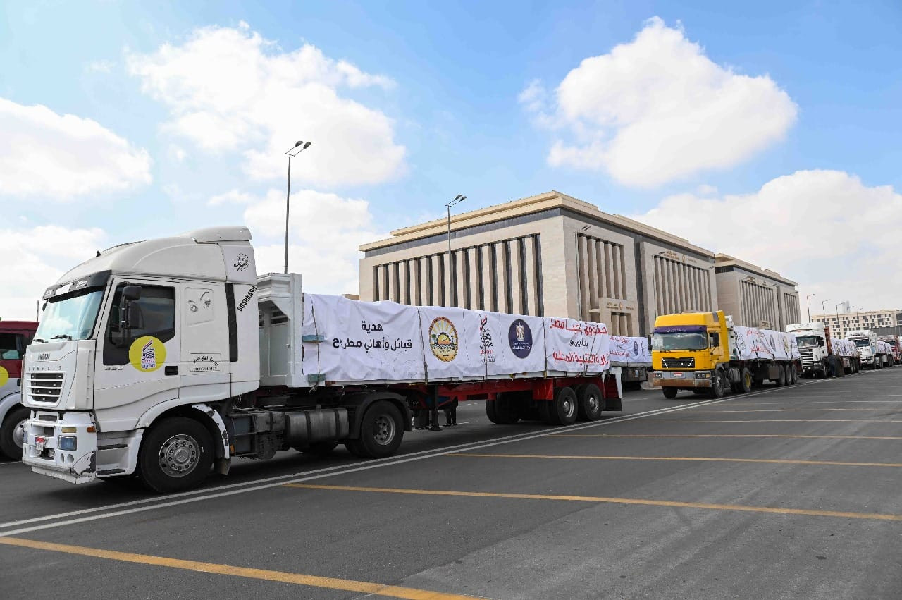 قافلة مساعدات