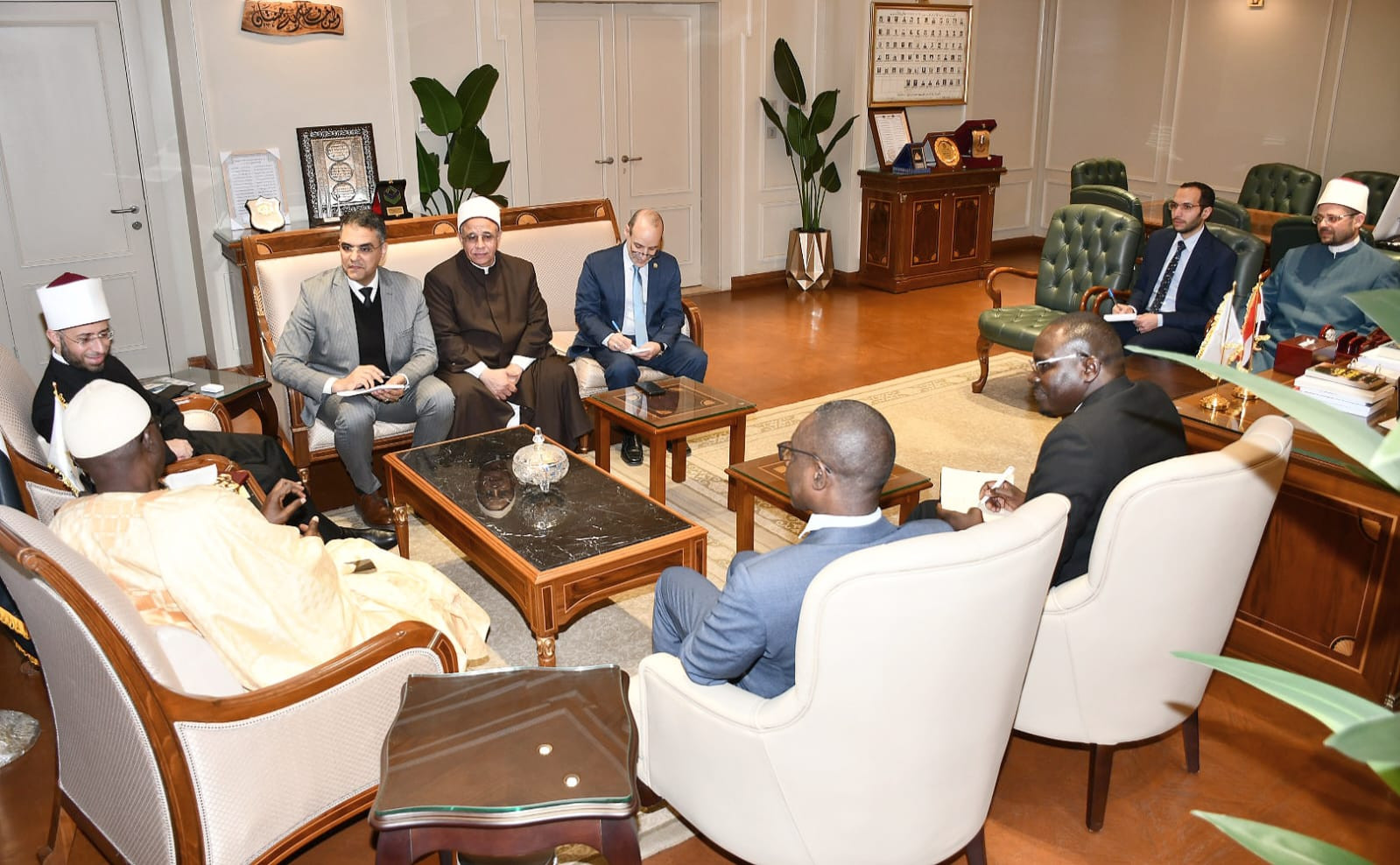 وزير الأوقاف ومستشار الرئيس السنغالي