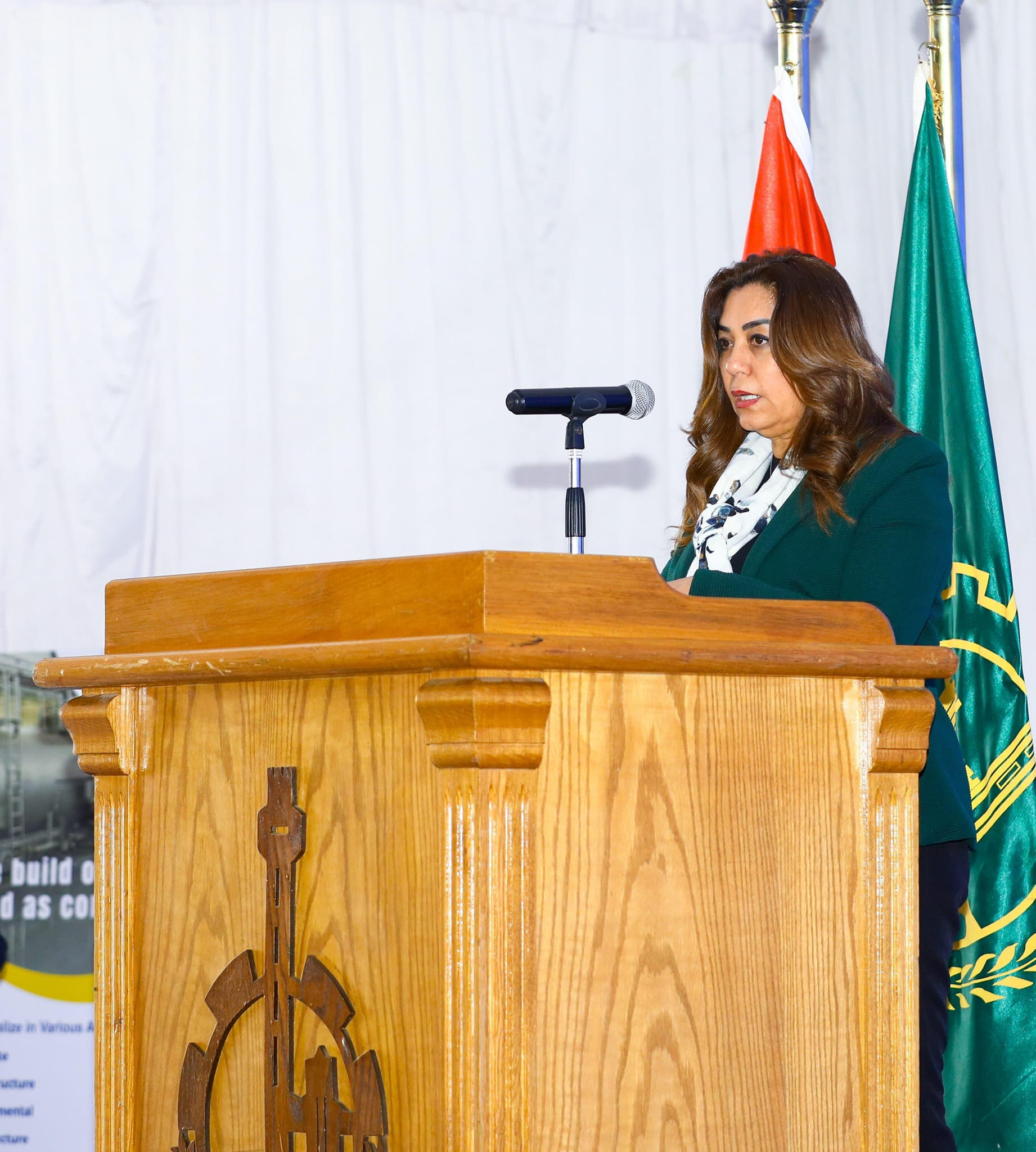 وزيرتا البيئة والتنمية المحلية