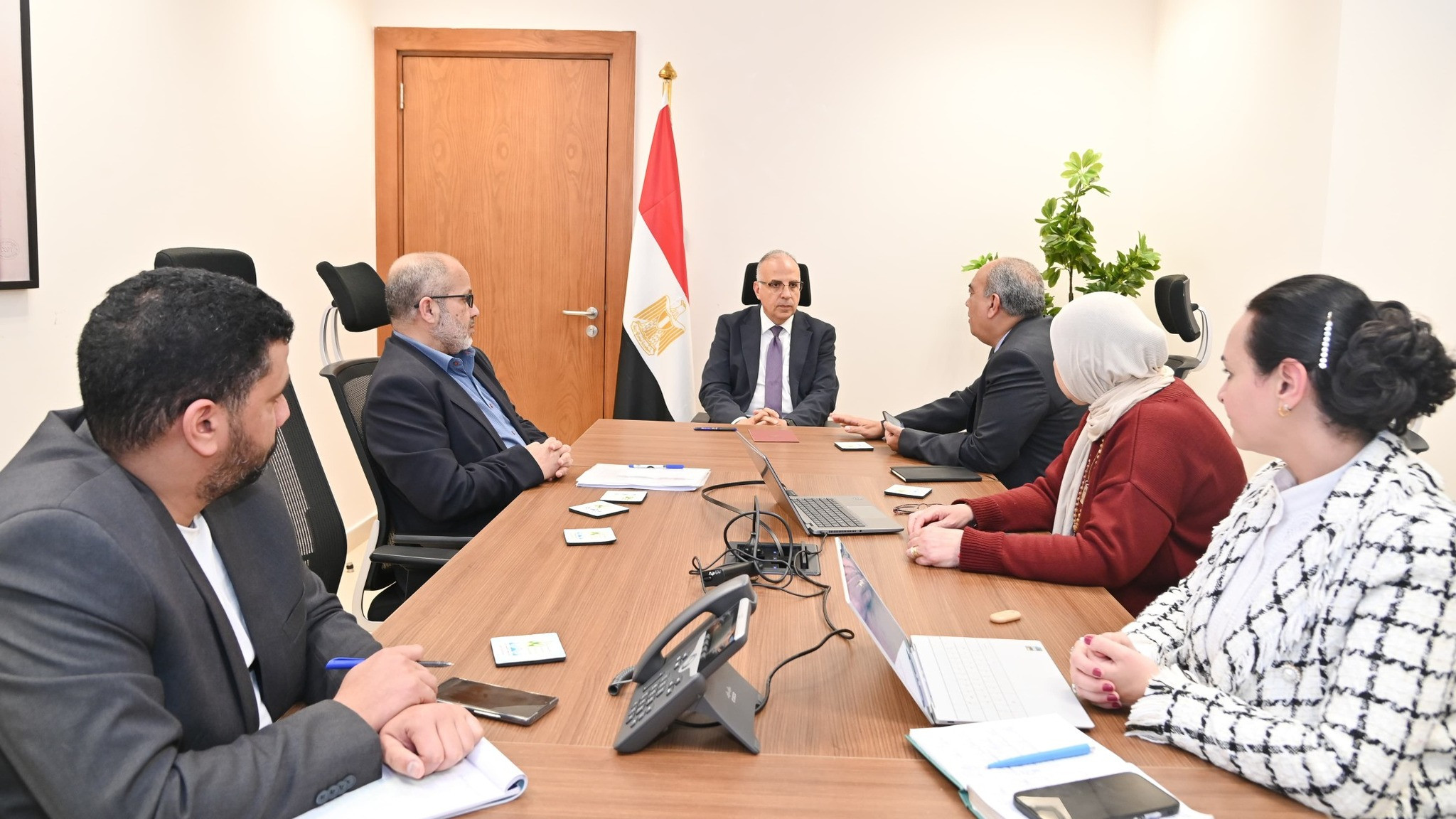 وزير الري