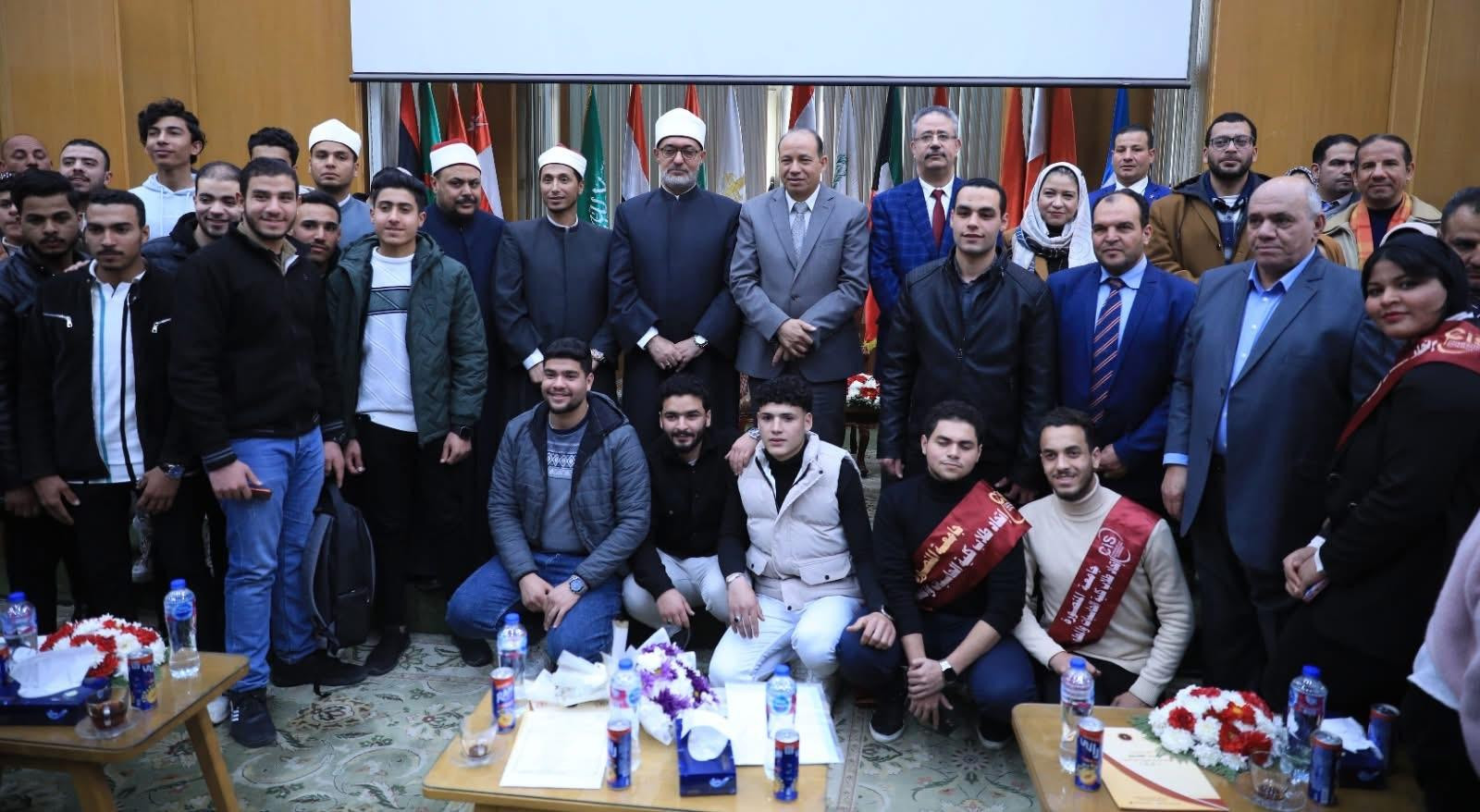 مفتي الجمهورية بجامعة المنصورة