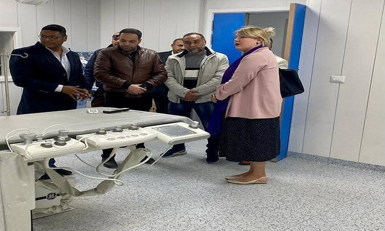قنصل سفارة جمهورية استونيا بالقاهرة تتفقد مستشفيات الغردقة