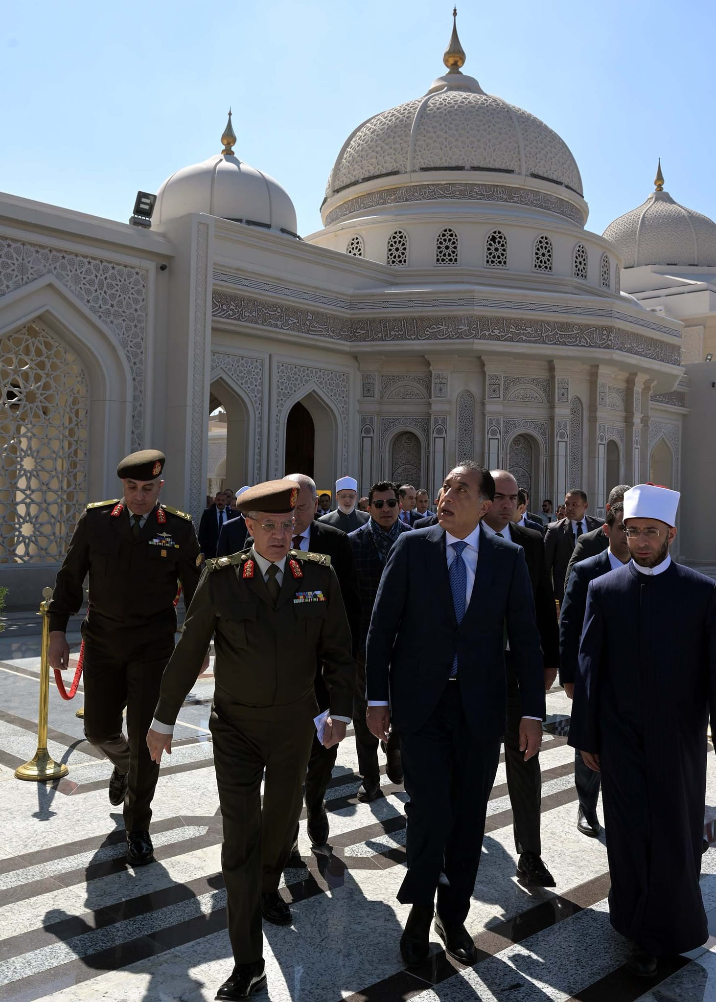 مدبولي افتتاح مسجد