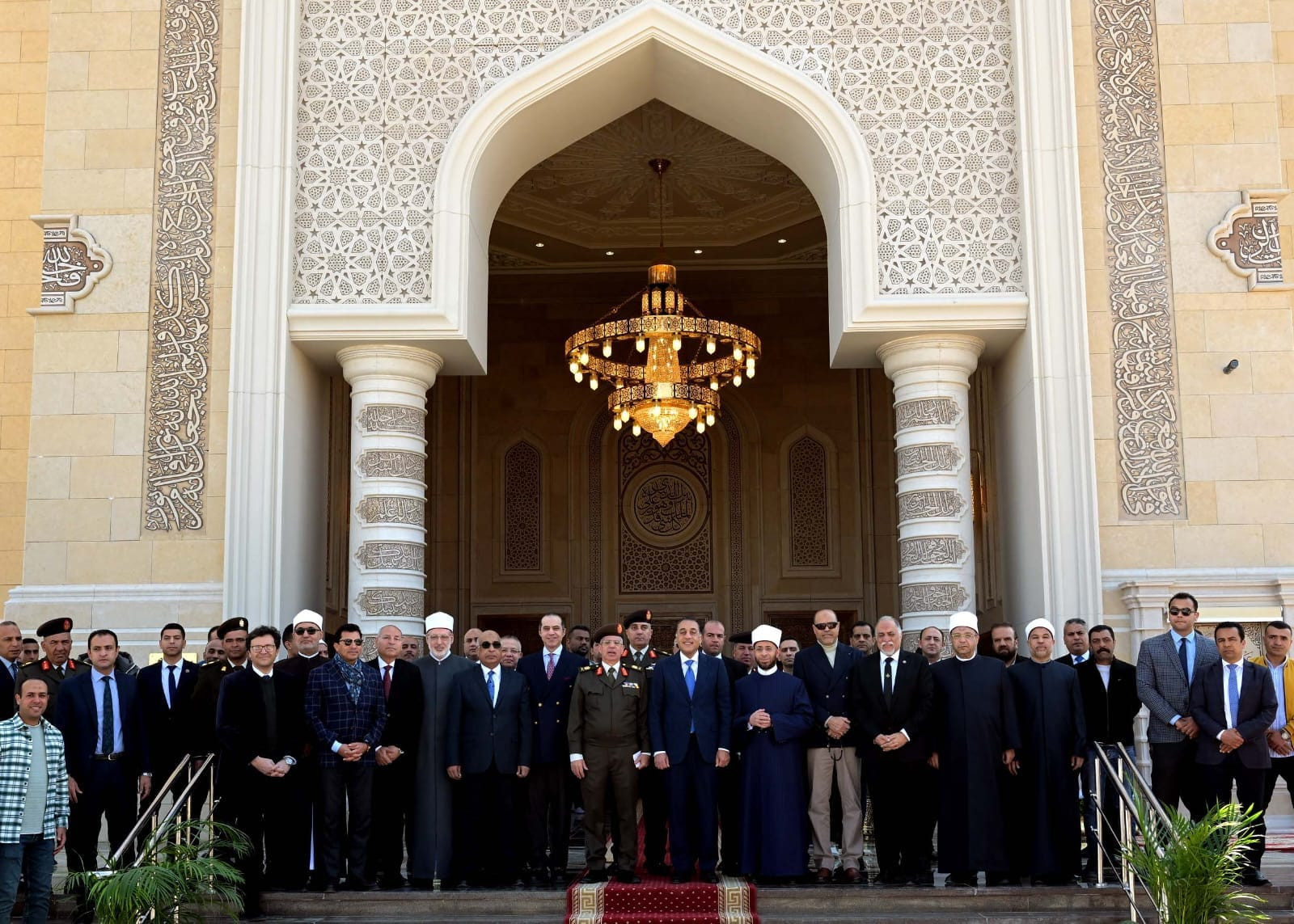 مدبولي افتتاح مسجد