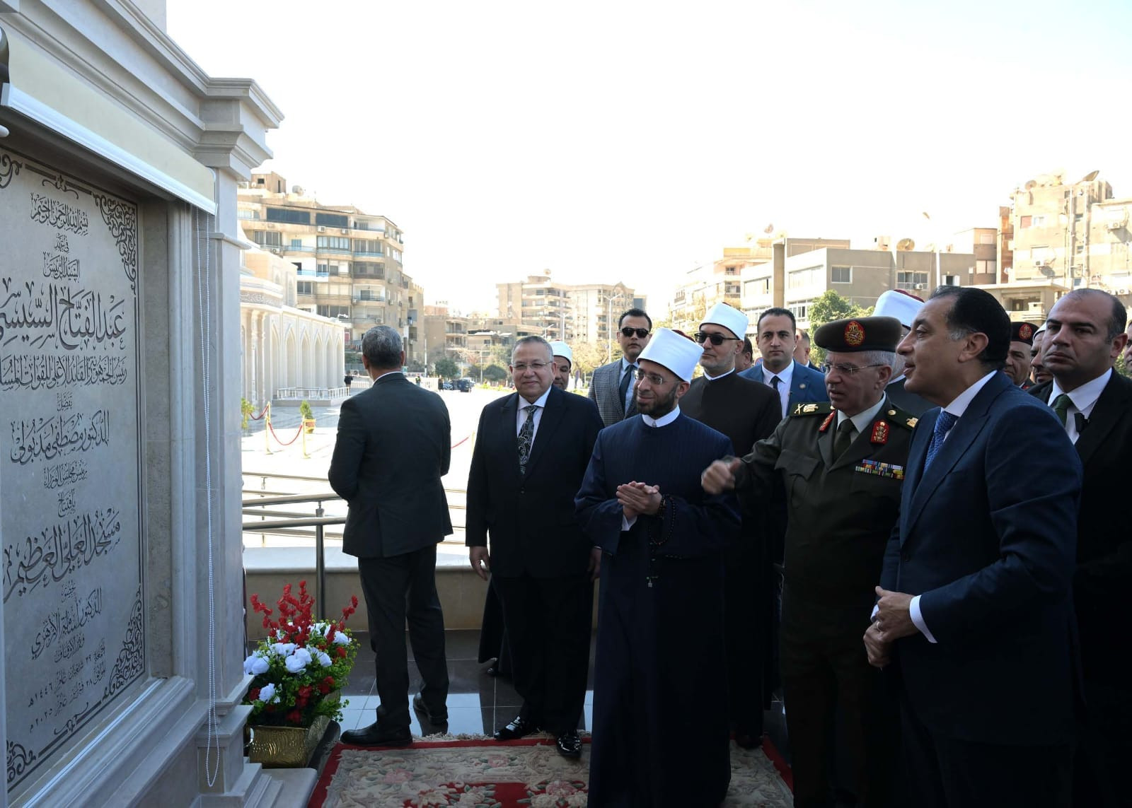 مدبولي افتتاح مسجد