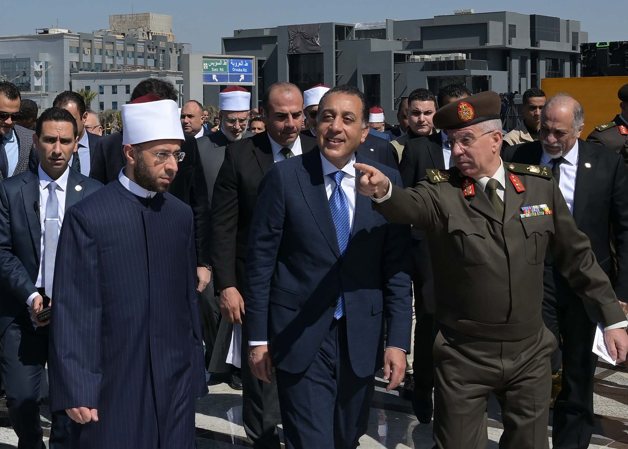 مدبولي افتتاح مسجد