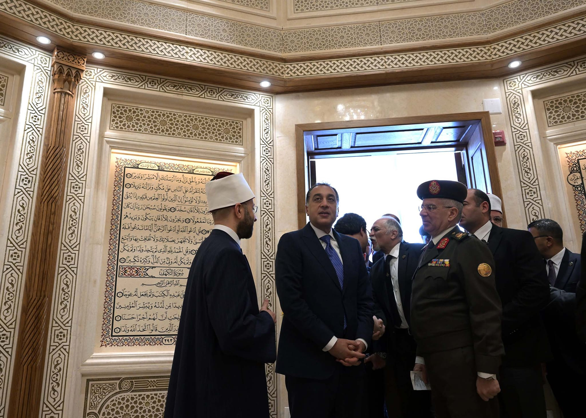 مدبولي افتتاح مسجد