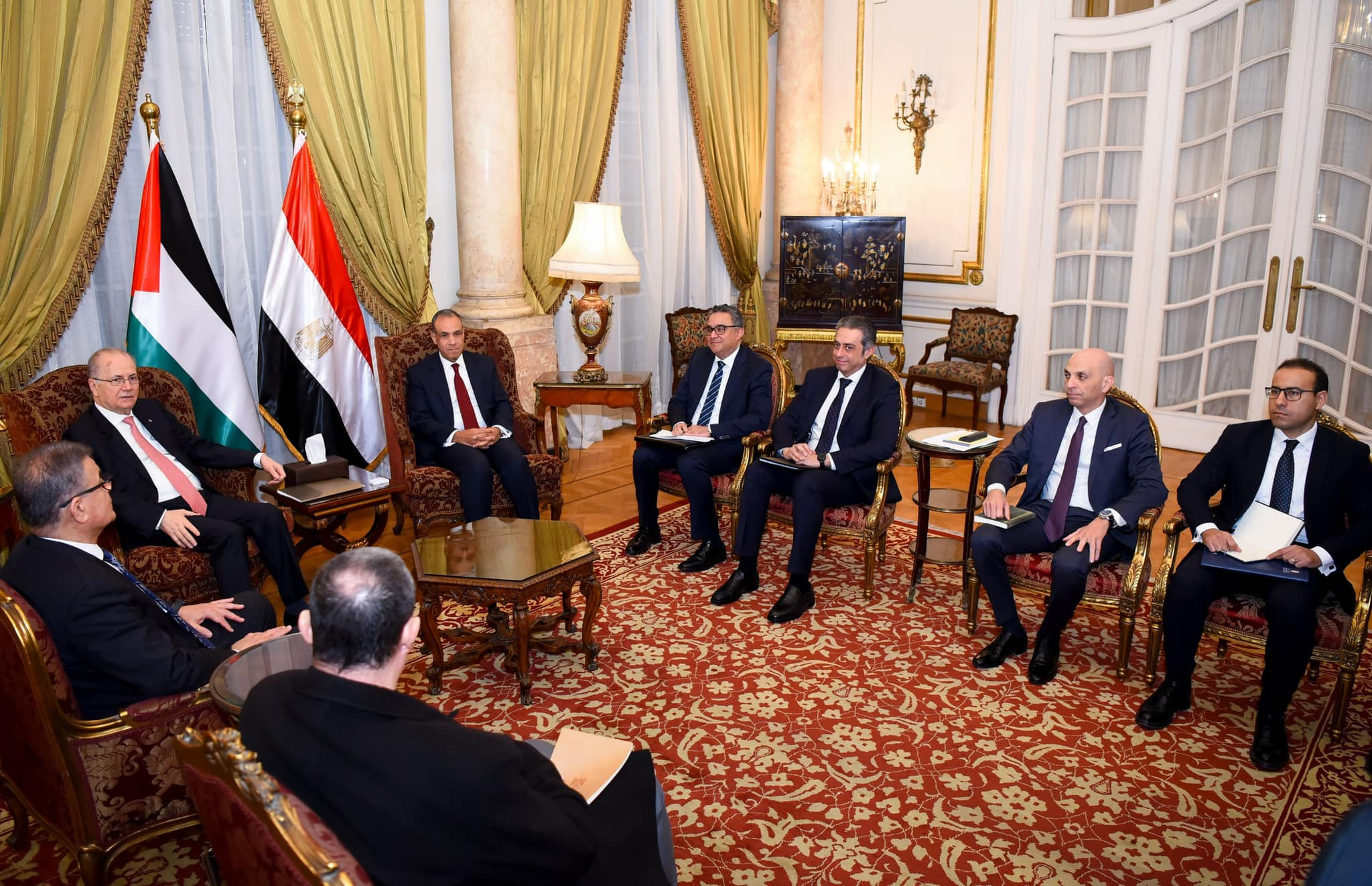 وزير الخارجية ورئيس الوزراء الفلسطيني