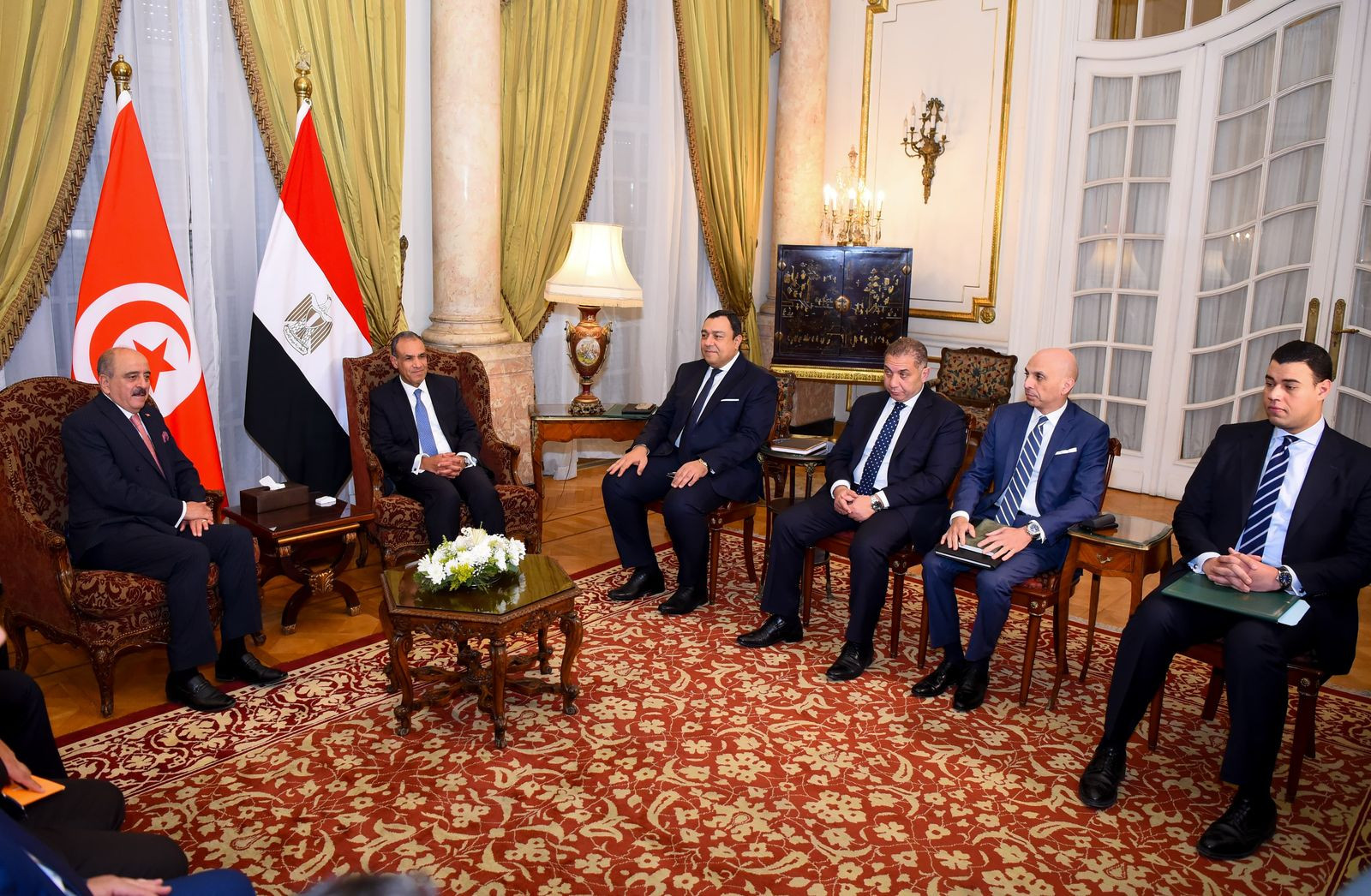وزير الخارجية ونظيره التونسي