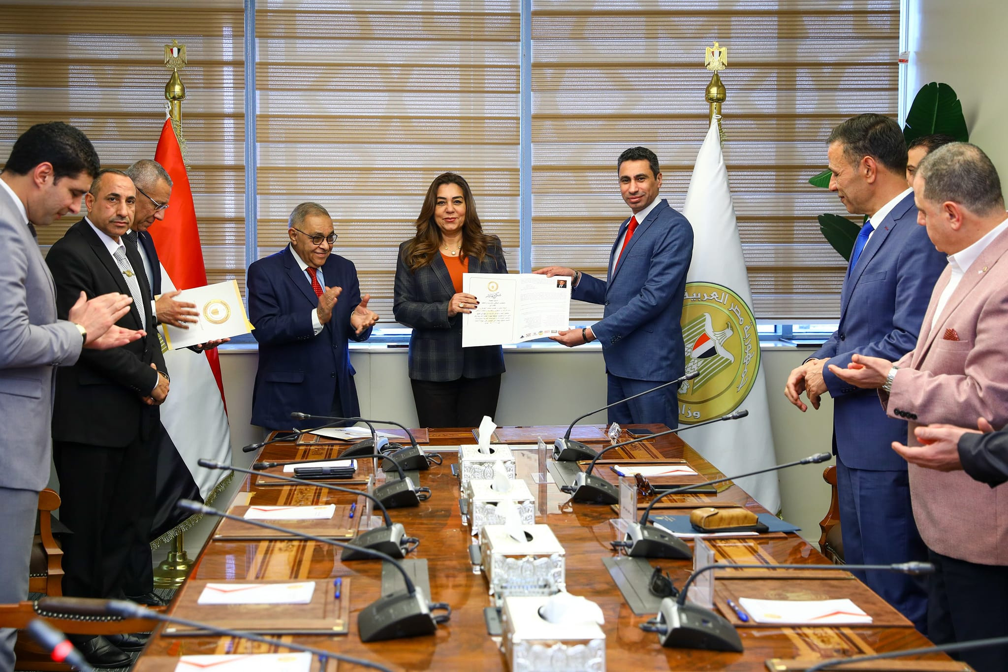 وزيرة التنمية المحلية