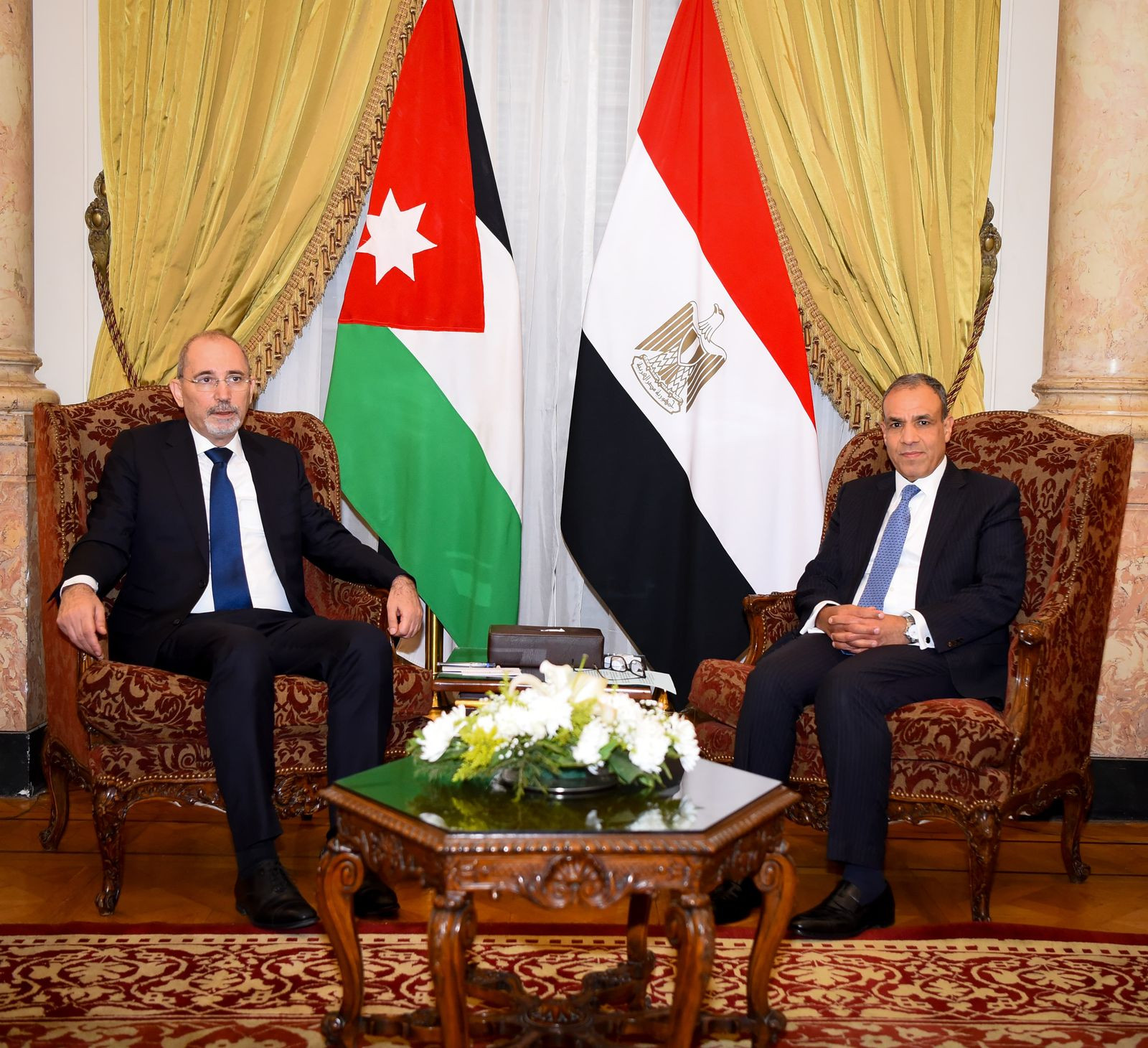 وزير الخارجية ونظيره الأردني