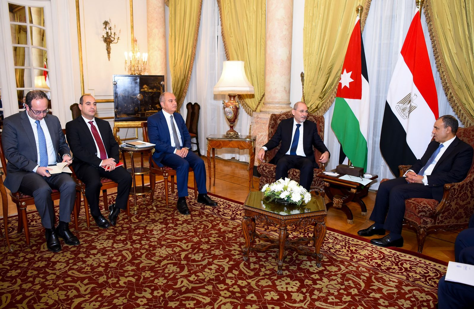 وزير الخارجية ونظيره الأردني
