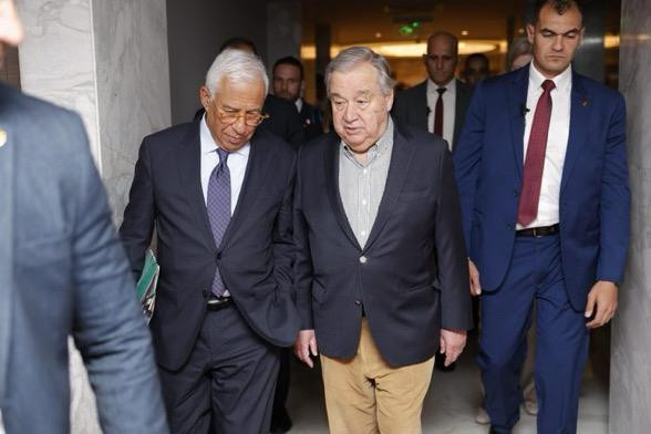 جوتيريش يصل القاهرة