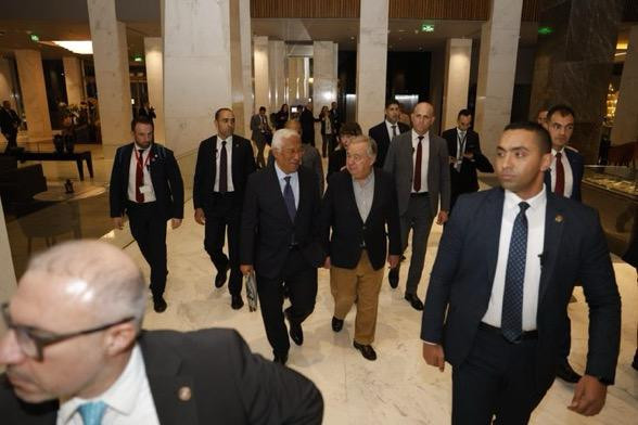 جوتيريش يصل القاهرة