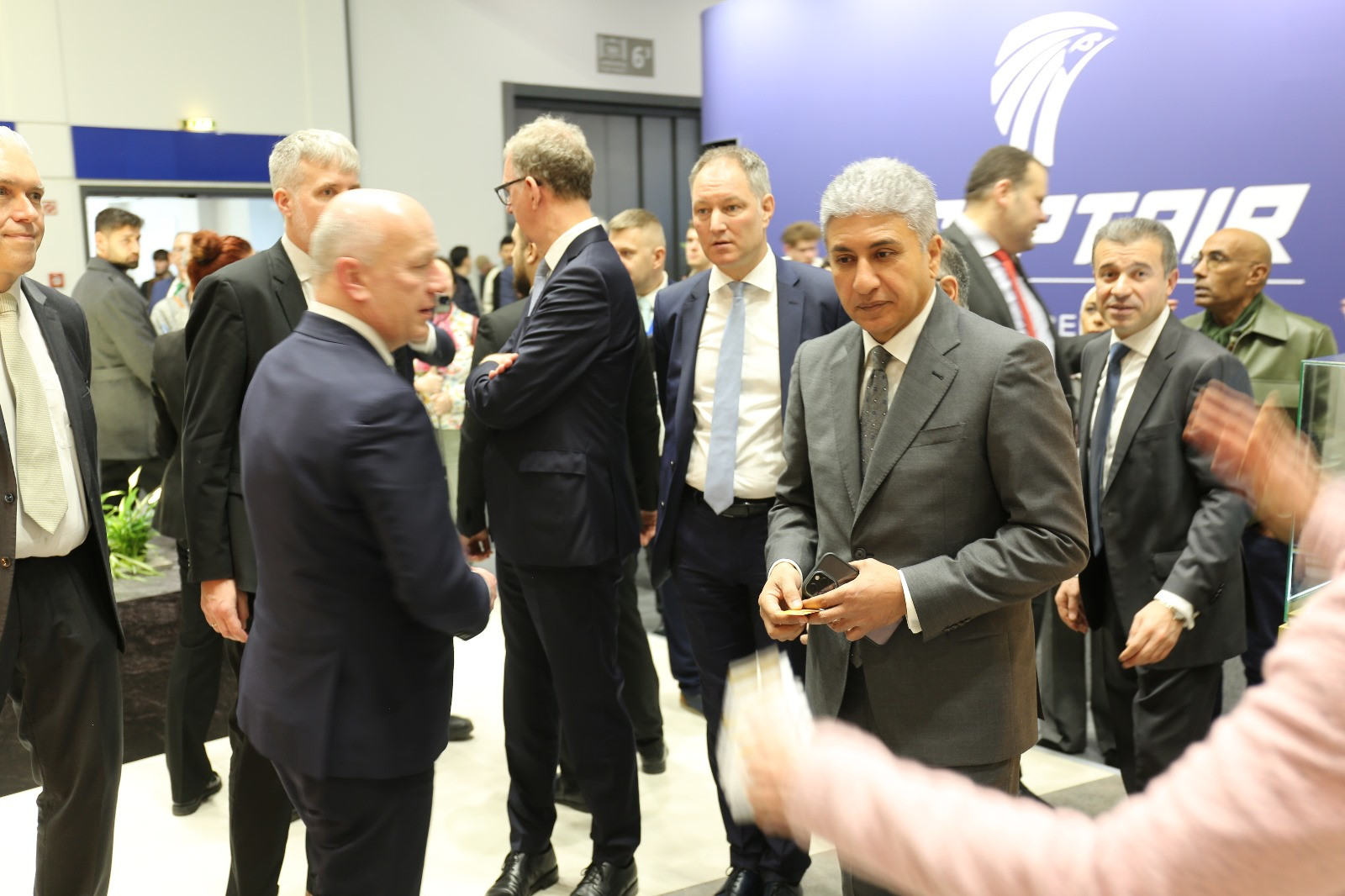 افتتاح جناح مصر ببورصة برلين