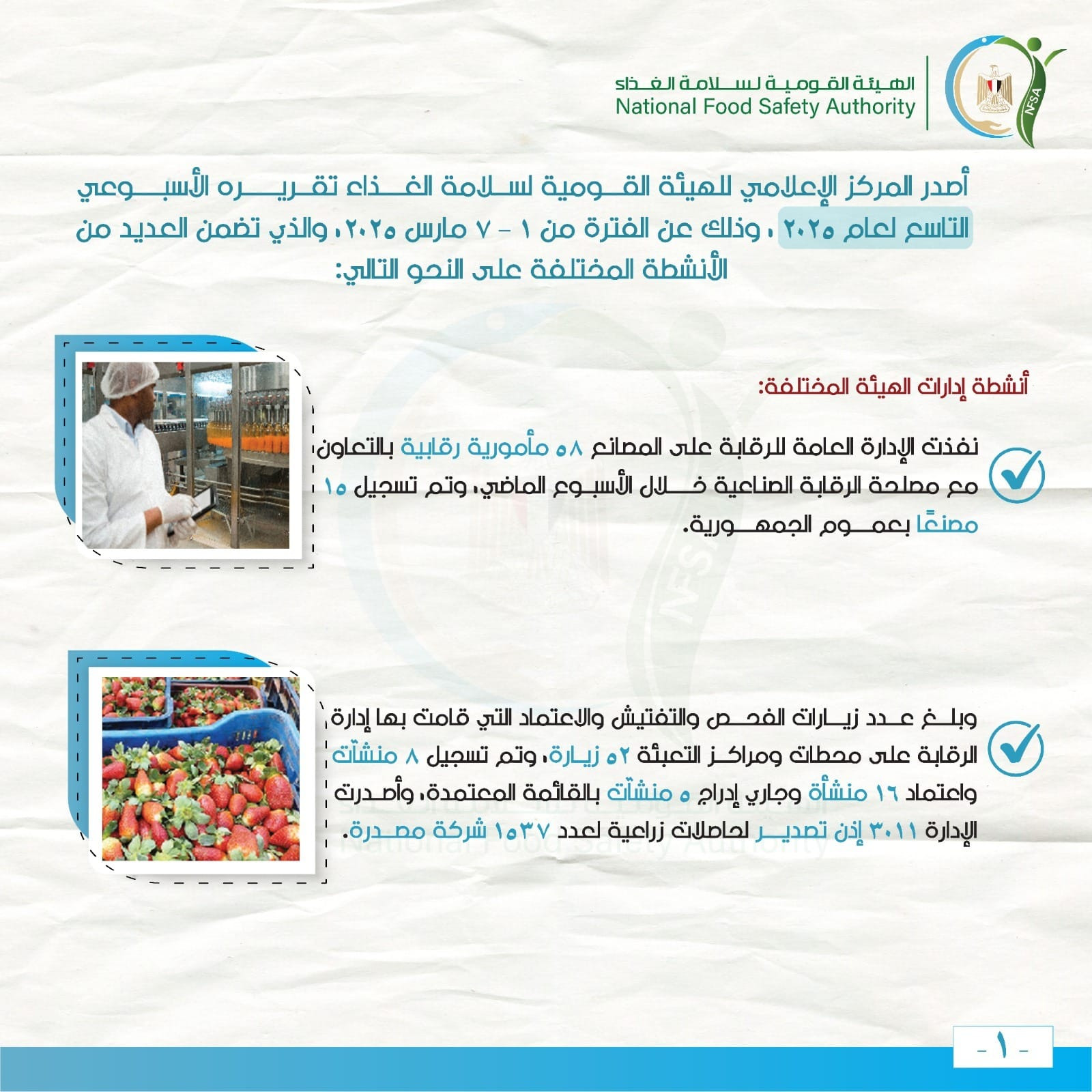 سلامة الغذاء