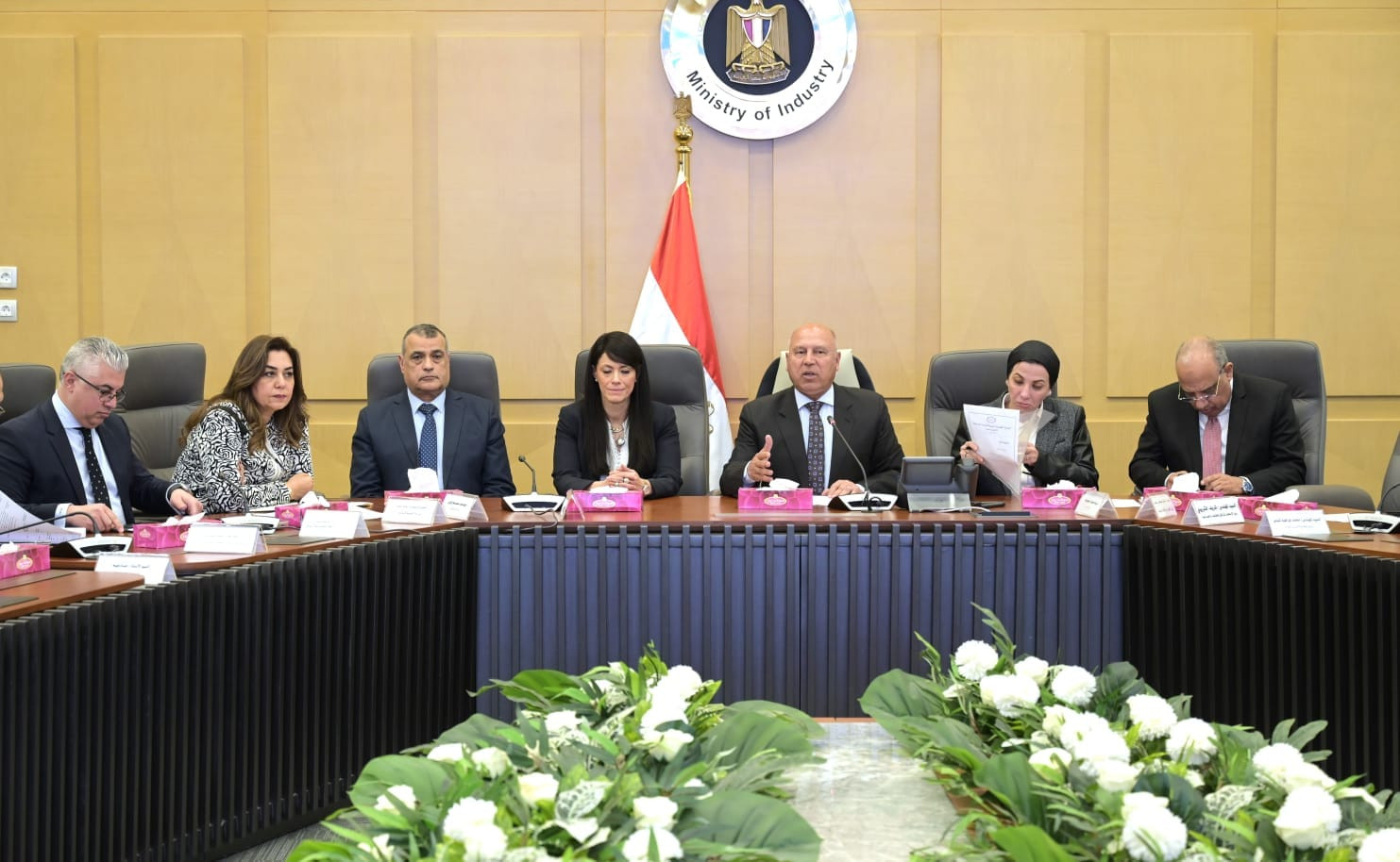 اجتماع المجموعة الوزارية للتنمية الصناعية