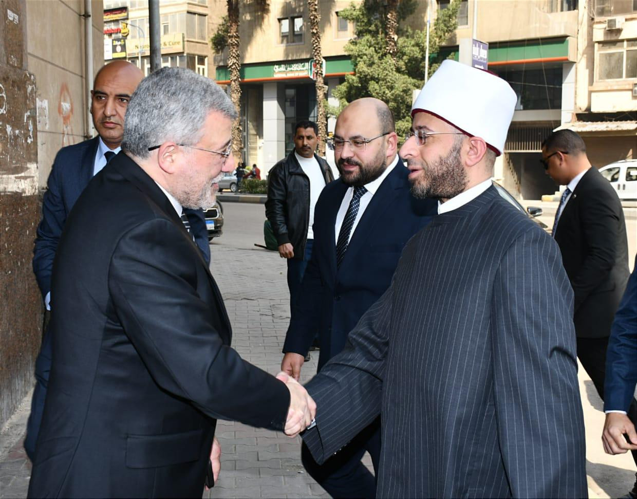 الأزهري ورئيس هيئة الأوقاف