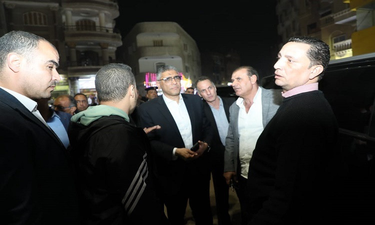 محافظ الجيزة يتفقد الحالة العامة للنظافة والإشغالات بعدد من القطاعات ا