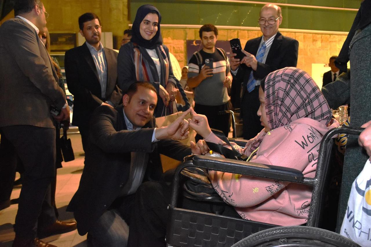 سفارة قطر بالقاهرة تقيم حفل افطار لأطفال مستشفى سرطان الأطفال